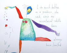 Goddess poster | Brian Andreas,{{product.type}}