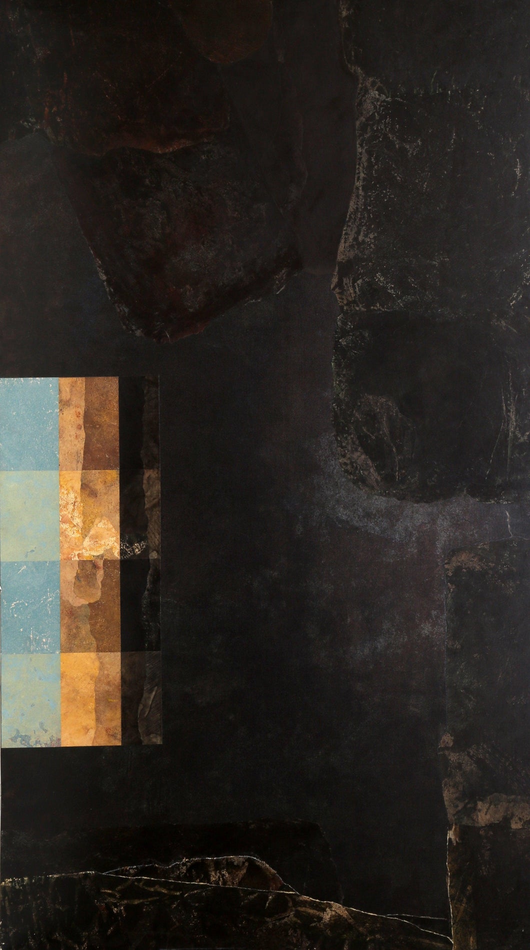 Gold Squares on Black II Acrylic | Dan Teis,{{product.type}}