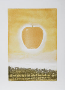 Golden Apple Etching | Hank Laventhol,{{product.type}}