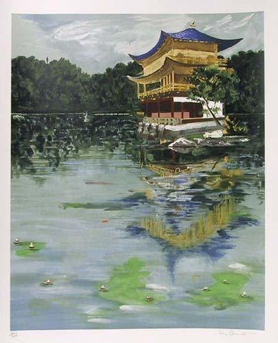 Golden Pavillion Lithograph | Tony Bennett,{{product.type}}