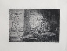 Golf Player (B125) Etching | Rembrandt,{{product.type}}