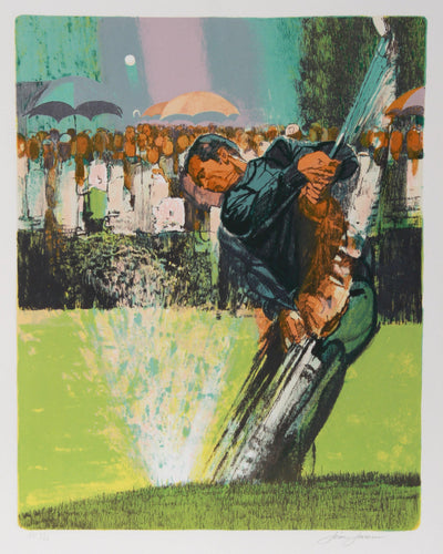 Golf Tournament Lithograph | Jim Jonson,{{product.type}}