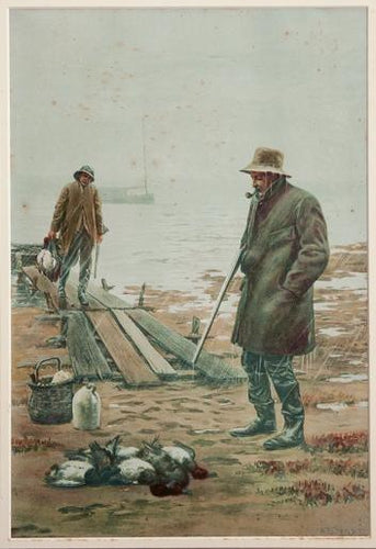 Good Luck for Scribner's Magazine Lithograph | A.B. Frost,{{product.type}}