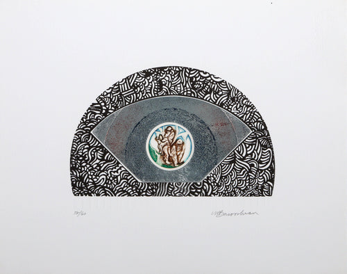 Gorillas Etching | Martin Barooshian,{{product.type}}