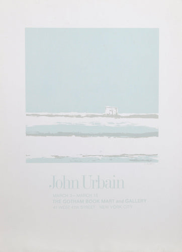 Gotham Book Mart and Gallery Exhibition Poster | John Urbain,{{product.type}}