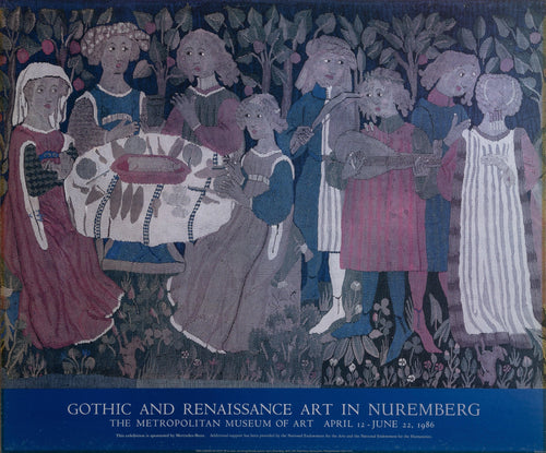Gothic and Renaissance - The Garden of Love Poster | Unknown Artist - Poster,{{product.type}}