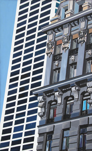 Grace Building on West 42nd St. Oil | Ronald Mallory,{{product.type}}