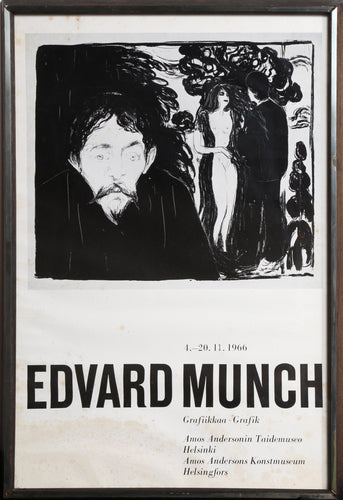 Grafik Exhibition Amos Anderson Konstmuseum Helsinki Poster | Edvard Munch,{{product.type}}