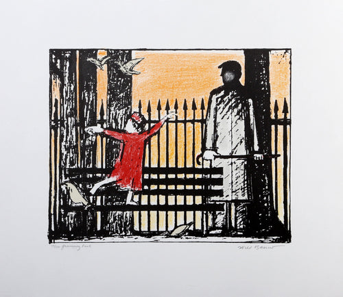 Gramercy Park Lithograph | Will Barnet,{{product.type}}