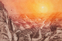 Grand Canyon I Etching | Roy Purcell,{{product.type}}