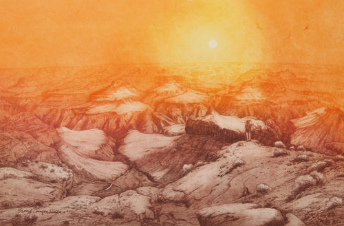 Grand Canyon II Etching | Roy Purcell,{{product.type}}