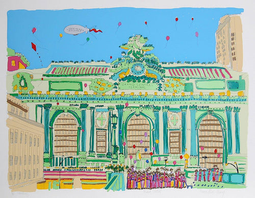 Grand Central Screenprint | Susan Pear Meisel,{{product.type}}