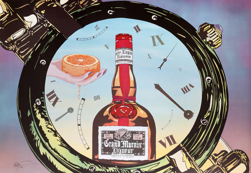 Grand Marnier Liqueur Poster | Clayton Lefevre,{{product.type}}
