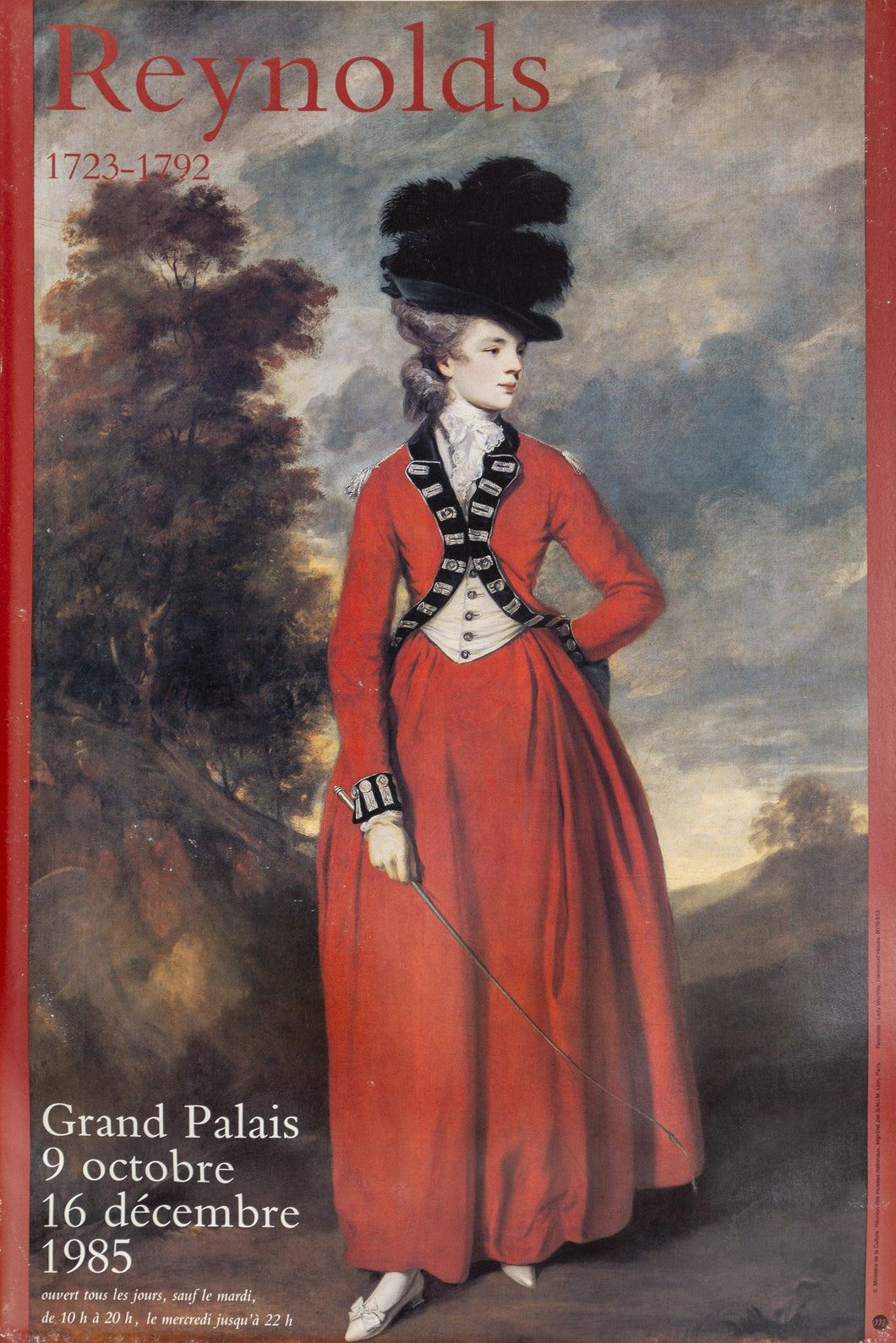 Grand Palais - Lady Worsely Poster | Joshua Reynolds,{{product.type}}