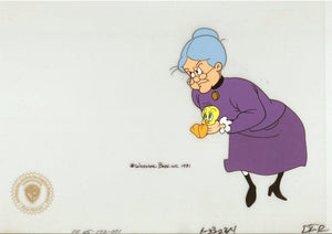 Granny and Tweety in Looney, Looney, Bugs Bunny Movie Comic Book / Animation | Warner Bros. Cartoons,{{product.type}}