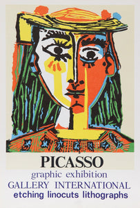 Graphic Exhibition: Gallery International Poster | Pablo Picasso,{{product.type}}