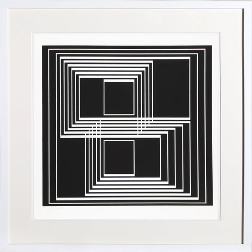Graphic Tectonic: Seclusion - P1, F33, I1 Screenprint | Josef Albers,{{product.type}}