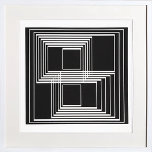 Graphic Tectonic: Seclusion - P1, F33, I1 Screenprint | Josef Albers,{{product.type}}