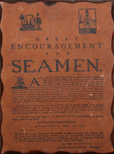 Great Encouragement for Seamen Antiques | Unknown Artist,{{product.type}}