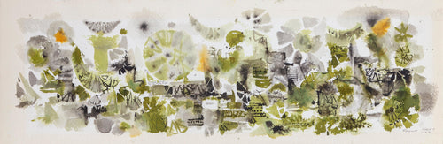 Green Abstract Watercolor | Patience Haley,{{product.type}}