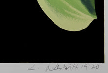 Green and White Irises Screenprint | Lowell Blair Nesbitt,{{product.type}}
