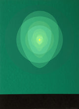 Green Mandala Screenprint | Clarence Holbrook Carter,{{product.type}}