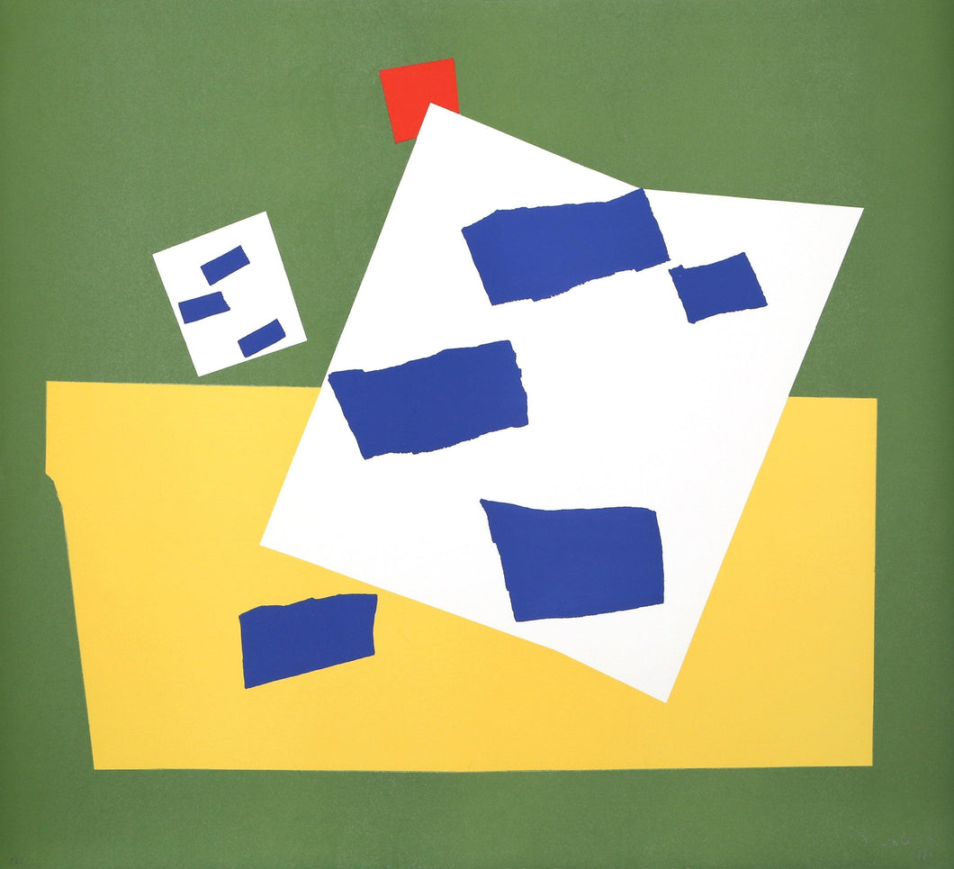 Green Screenprint | Italo Valenti,{{product.type}}