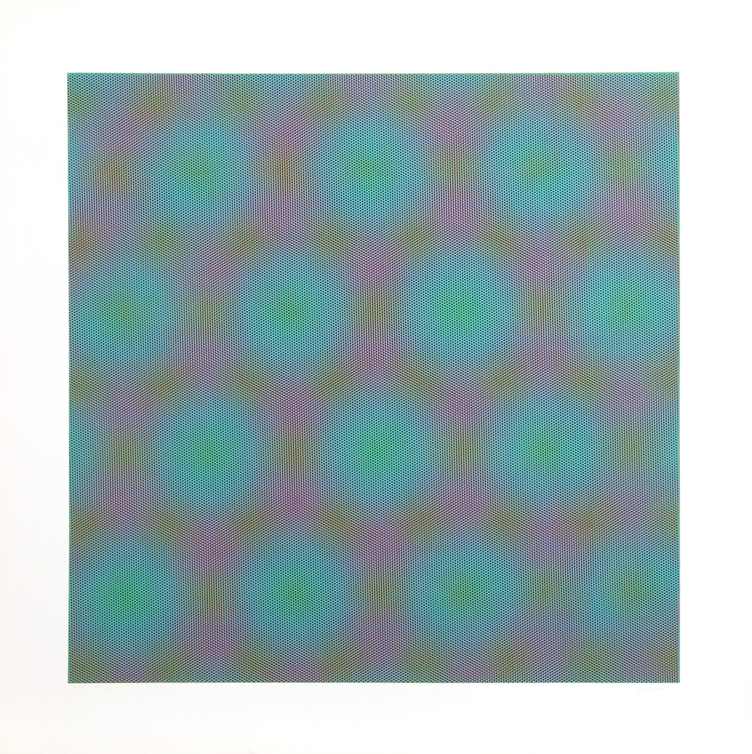 Green Screenprint | Josef Levi,{{product.type}}