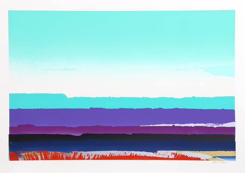 Green Sky Screenprint | Joseph Grippi,{{product.type}}