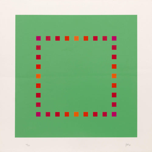 Green Square Screenprint | Jakob Bill,{{product.type}}