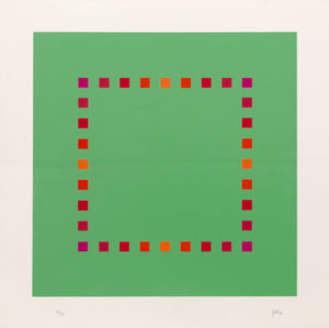Green Square Screenprint | Jakob Bill,{{product.type}}