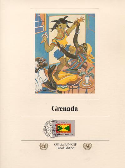 Grenada Lithograph | Unknown Artist,{{product.type}}