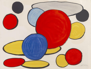 Grey Eclipse Lithograph | Alexander Calder,{{product.type}}