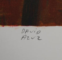 Grey Lady Red Bar Lithograph | David Azuz,{{product.type}}