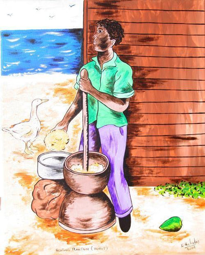 Grinding Meal Acrylic | Isiah Nicholas,{{product.type}}