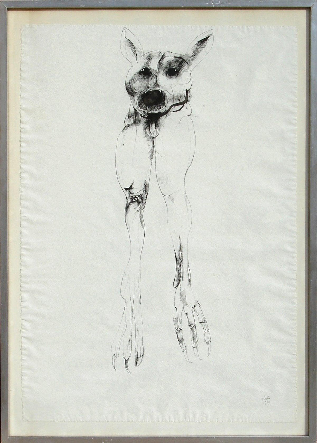Grotesque Ink | Leonard Baskin,{{product.type}}