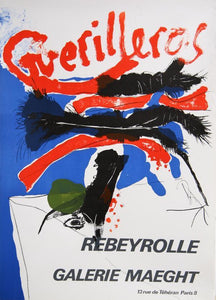 Guerilleros Poster | Paul Rebeyrolle,{{product.type}}