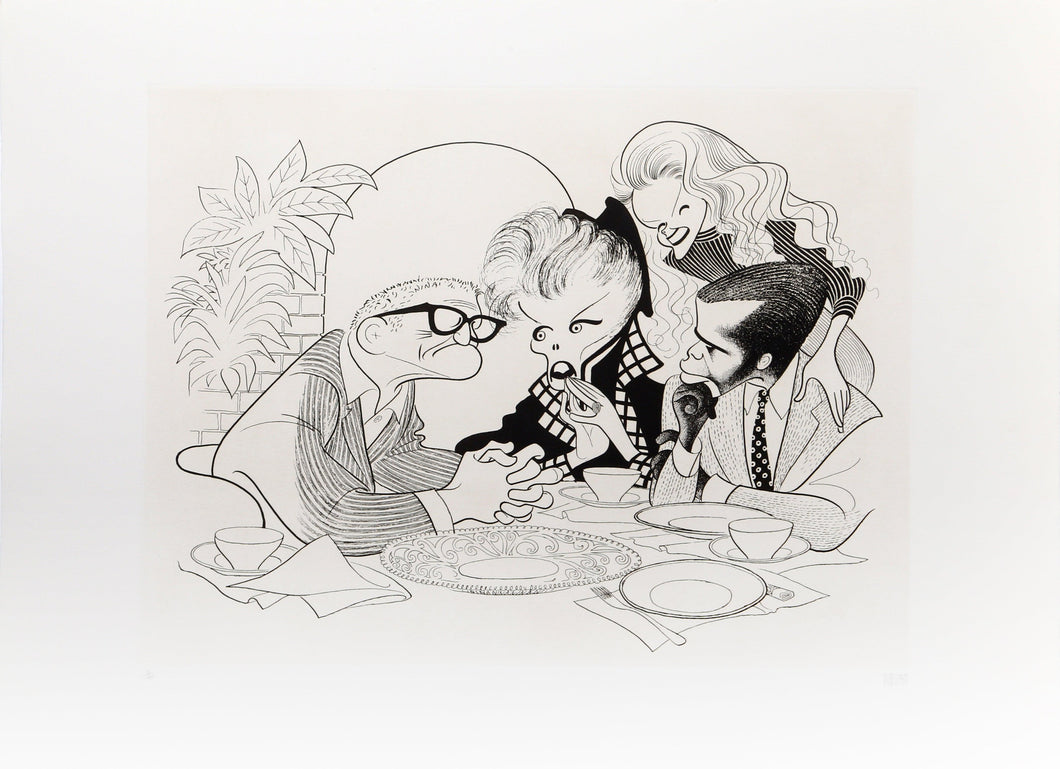 Guess Who's Coming to Dinner Lithograph | Al Hirschfeld,{{product.type}}