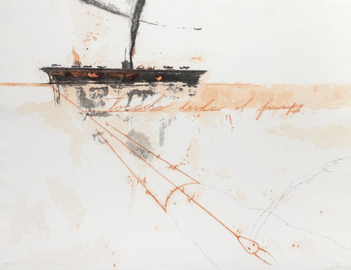 Guije Espiritu Burlon (Guije Mocking Spirit) Etching | Jose Bedia,{{product.type}}