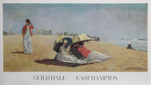 Guild Hall - East Hampton Beach Poster | Winslow Homer,{{product.type}}