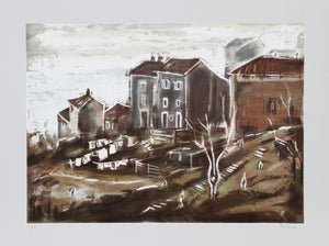 Gulf of Trieste Lithograph | Bogdan Grom,{{product.type}}