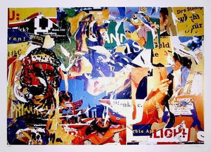 Gutenberg 2000 Lithograph | Mimmo Rotella,{{product.type}}