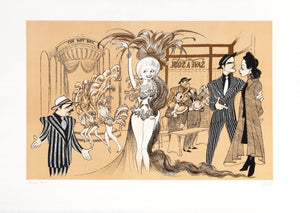 Guys and Dolls Lithograph | Al Hirschfeld,{{product.type}}