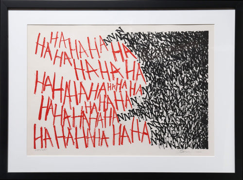 Hahaha Lithograph | Marshall Borris,{{product.type}}