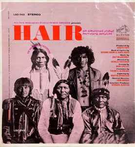 Hair - The Original Cast Recording - LP Cover Poster | Unknown Artist,{{product.type}}