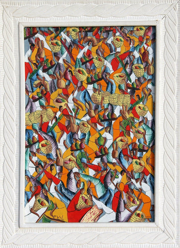 Haitian Market Acrylic | Murat St. Vil,{{product.type}}