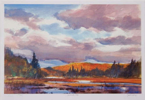 Haliburton Lake Lithograph | John Joy,{{product.type}}