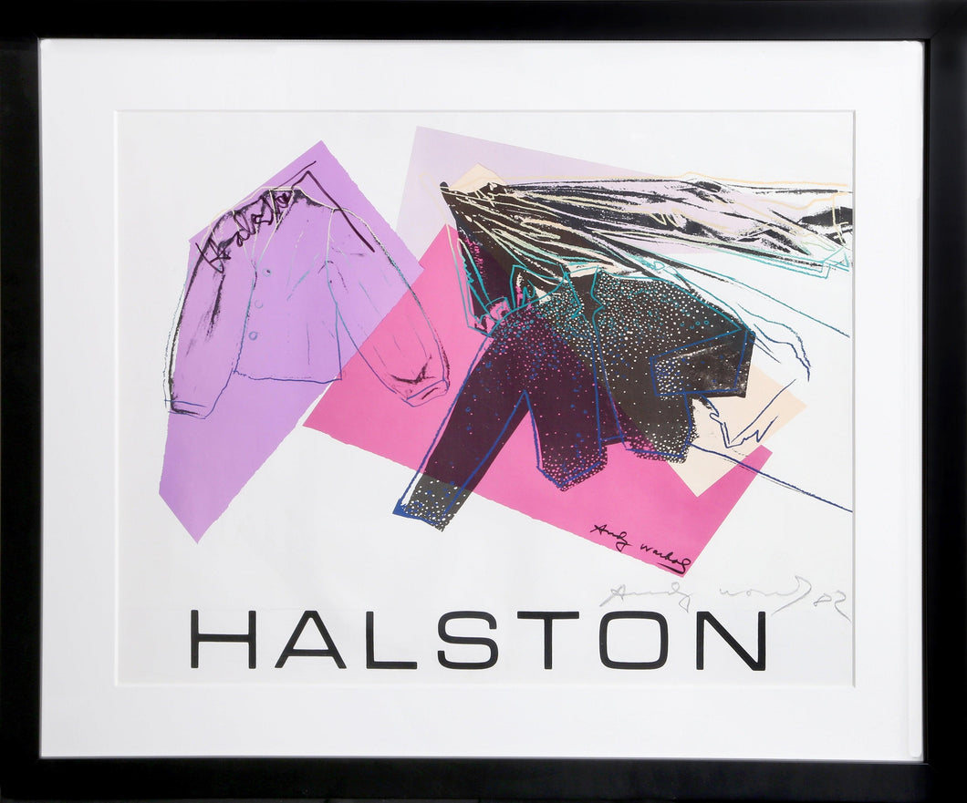 Halston Advertising Campaign: Women's Wear Poster | Andy Warhol,{{product.type}}