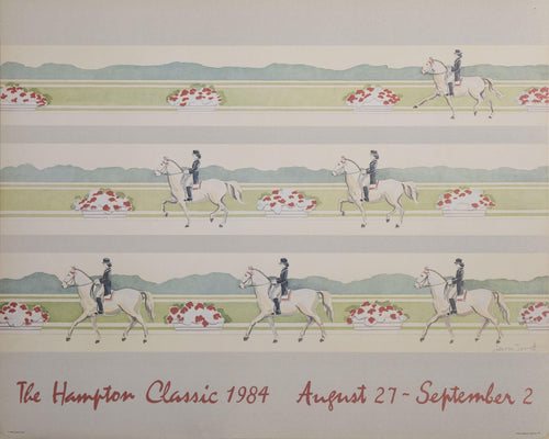 Hampton Classic 1984 Poster | Lauren Jarrett,{{product.type}}