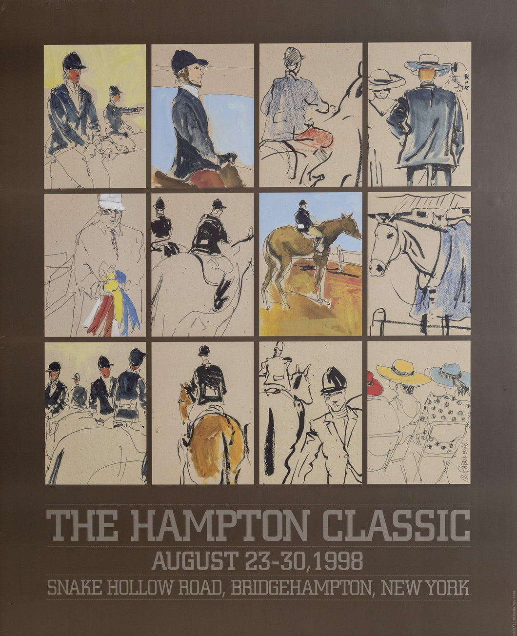 Hampton Classic Poster | Michael Paraskevas,{{product.type}}